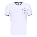 Camisa do Cruzeiro Braziline Copas Masculina BRANCO