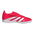 Chuteira Society Infantil adidas Predator Club Cel VERMELHO