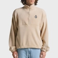 Blusão de Moletom Careca Masculino Volcom Trail BEGE