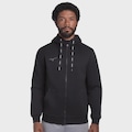 Jaqueta de Moletom Masculina Mizuno Zipper PRETO