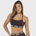 Top Feminino Vestem Bliss MARROM