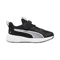 Tênis Infantil Puma Flyer Running 3 Ps PRETO/BRANCO