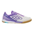 Chuteira Futsal Adulto Umbro Adamant Master Class BRANCO/ROXO