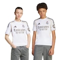 Camisa do Real Madrid Infantil I 25/26 Adidas BRANCO