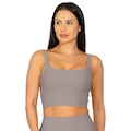 Top Run More Essencial Feminino CINZA