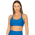 Top Run More Highlines Feminino AZUL