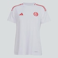 Camisa do Internacional adidas II 2025 Feminina BRANCO