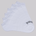 Kit 06 Pares de Meia Cano Baixo adidas SPW Essentials BRANCO