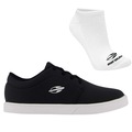 Tênis Masculino Mormaii Urban Back + 1 Par de Meia PRETO/BRANCO