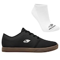 Tênis Masculino Mormaii Urban Back + 1 Par de Meia PRETO/MARROM