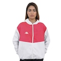 Jaqueta Corta Vento Feminina Kappa Lory BRANCO
