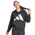 Blusão de Moletom Feminino adidas Big Logo PRETO