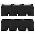 Cueca Boxer Reebok Classic - 6 Unidades - Masculina PRETO