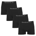Cueca Boxer Reebok Classic - 4 Unidades - Masculina PRETO