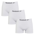 Cueca Boxer Reebok Classic - 3 Unidades - Masculina BRANCO/BRANCO