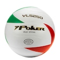 Bola Vôlei Poker Semi Profissional Vls 250 BRANCO/VERMELHO