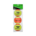 Kit Bolas de Beach Tennis Penalty XXII C/3 AMARELO/LARANJA