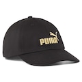 Boné Puma Essentials No. 1 Gold Ajustável Aba Curva PRETO
