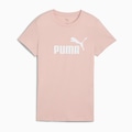 Camiseta Puma Essentials NO. 1 Logo Tee Feminina ROSA