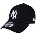 Boné New Era 39Thirty New York Yankees Fechado MLB Aba Curva PRETO