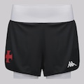 Shorts do Vasco Kappa Supp Color Feminino BRANCO