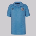 Camisa do Santos Umbro Edição Especial 2025 Infantil AZUL