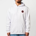 Blusão de Moletom Rip Curl Canguru Masculino Wettie E7 WT25 BRANCO