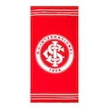 Toalha de Banho Internacional Buettner Veludo 70X140 VERMELHO/BRANCO