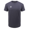 Camiseta Topper Fut Classic Plus Size Masculina CINZA ESCURO