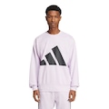 Blusão de Moletom adidas Essentials Big Logo Masculino LILAS