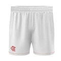 Bermuda do Flamengo Braziline Brotar Infantil BRANCO
