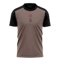Camisa do Flamengo Braziline Avenca Masculina MARROM ESCURO