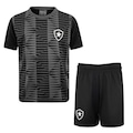 Conjunto do Botafogo Braziline Mini Craque Infantil PRETO