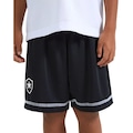Bermuda do Botafogo Braziline Taça Infantil PRETO