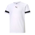 Camiseta Puma Infantil Teamrise Jersey BRANCO