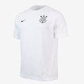 Camiseta do Corinthians Nike Travel Masculina BRANCO