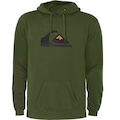 Blusão de Moletom Masculino Quiksilver com Capuz Comp Logo 2.0 VERDE