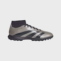 Chuteira Society Adulto Adidas Cano Médio Predator League 24 CINZA