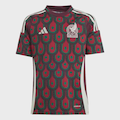 Camisa México I 2024/25 Infantil Adidas FMF VERMELHO