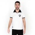 Camiseta Masculina RetrôMania Botafogo Nilton Santos BRANCO