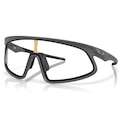 Óculos de Sol Unissex Oakley RSLV Matte Carbon 0649 PRETO