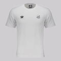 Camisa do Santos Umbro Concentração 2025 Masculina BRANCO