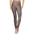 Calça Legging Run More Animal Print Feminina MARROM