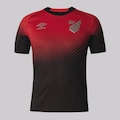 Camisa do Athletico Paranaense I 25/26 Umbro Jogador Masculina VERMELHO