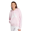 Blusão de Moletom Feminino adidas Big Logo ROSA