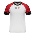 Camisa do Flamengo Braziline Âncora Infantil BRANCO