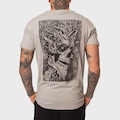 Camiseta Masculina Okdok Skull Tree PRATA