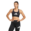 Top adidas Powerreact Big Logo Feminino PRETO