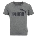 Camiseta Puma Essentials NO. 1 Logo Infantil CINZA