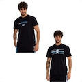 Kit 2 Camisetas do Grêmio Surf Center Masculina PRETO